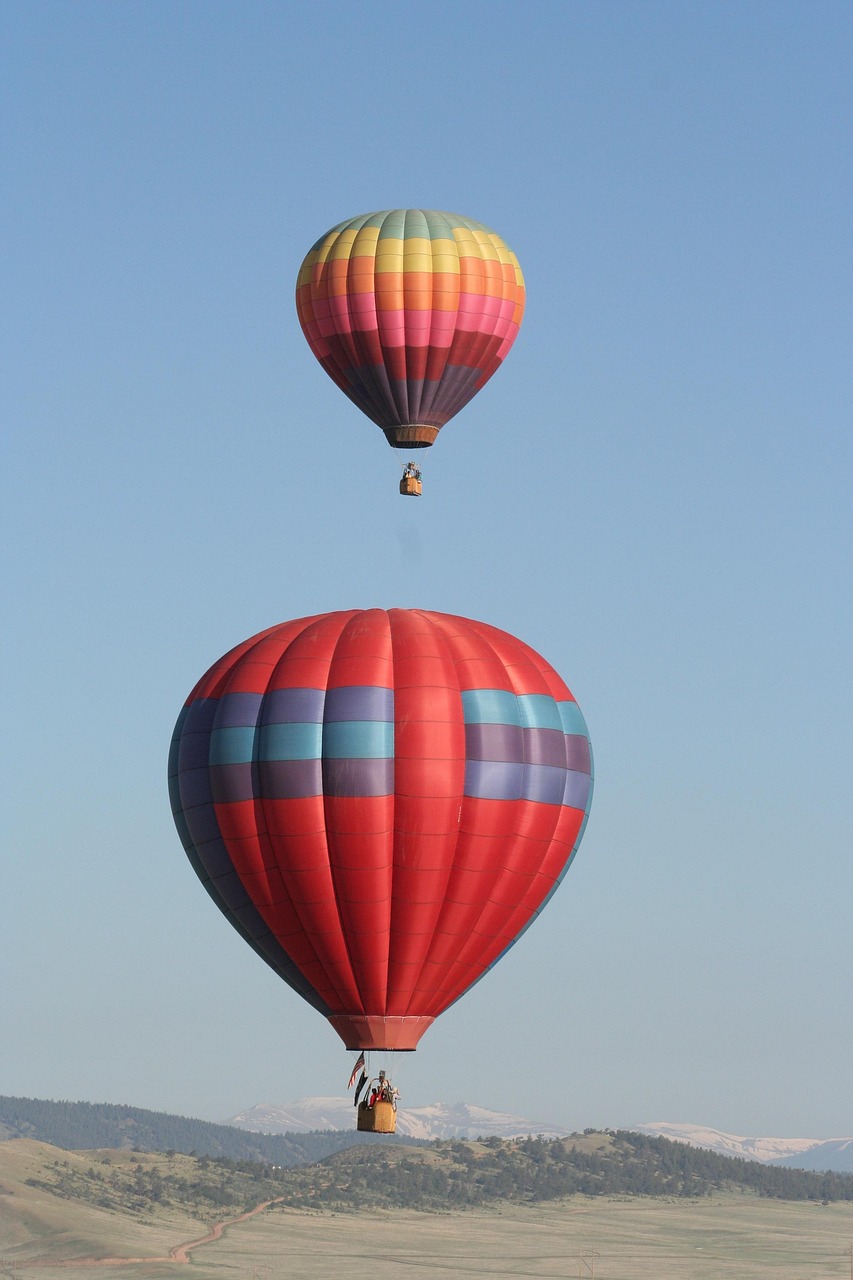 aviation, balloon, floating